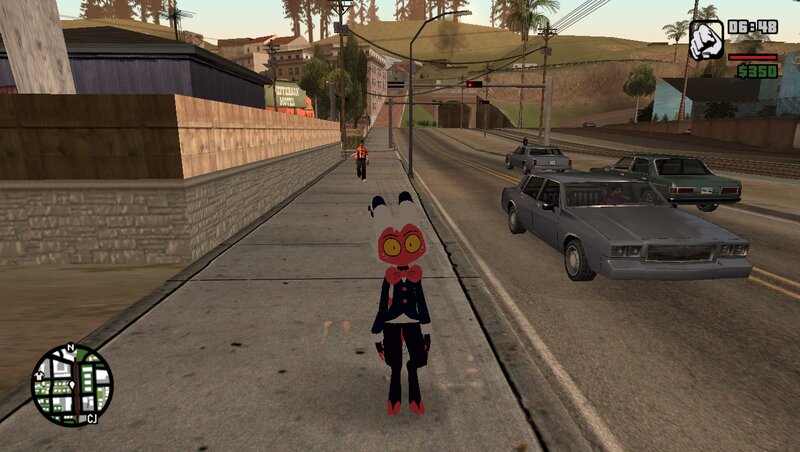 Gta San Andreas Millie And Moxxie Helluva Boss Skin Pack Mod 